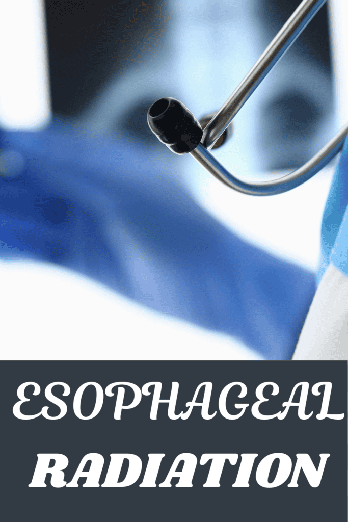 esophageal radiation success rates 